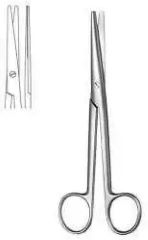 Ножиці за Мейо-Стілл прямі, тупокінцеві, 150 мм Bio Tules Impex BTS-5-215-17.1